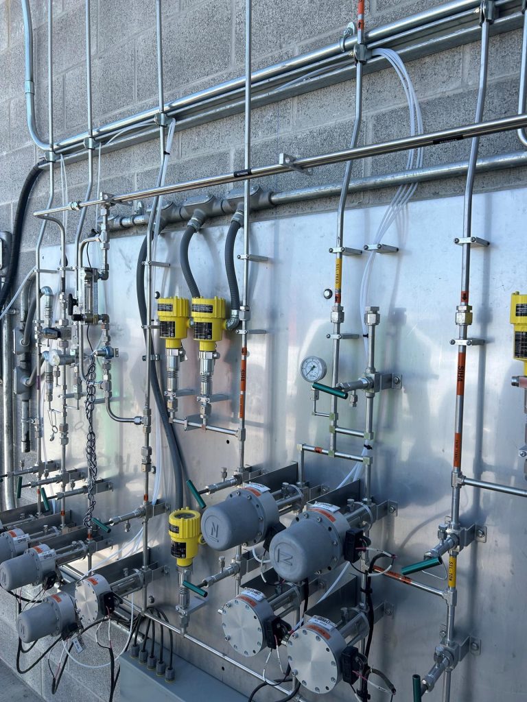 Process piping and instrumentation installation by Inland Mechanical, Richland WA